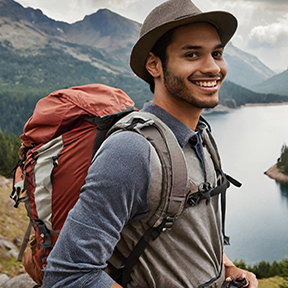 Hiking Man